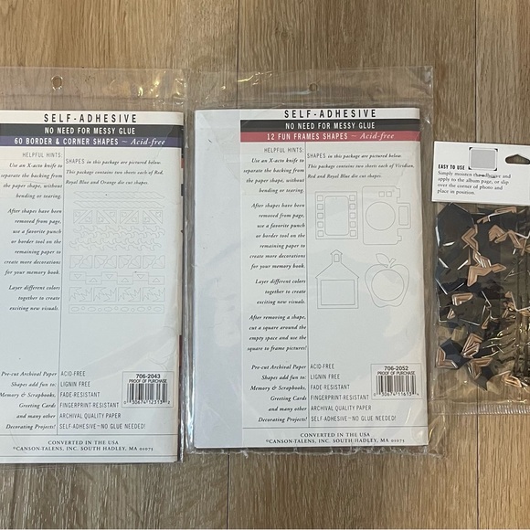 Self Adhesive Shapes Die Cut - Picture 4 of 6